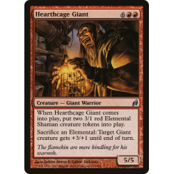 Géant du feu en cage - Foil