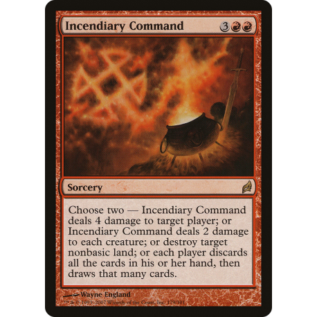 Commandement incendiaire - Foil