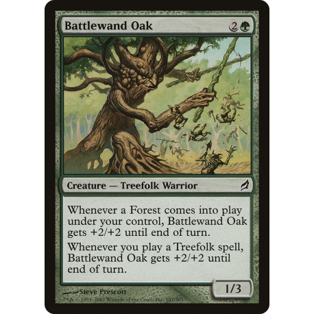 Chêne aux bâtons de combat