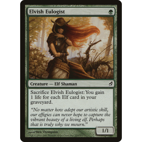 Eulogiste elfe - Foil