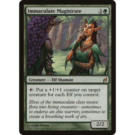 Magistrat immaculé - Foil