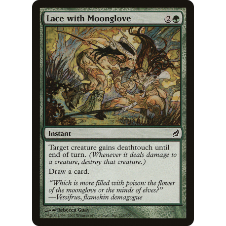 Arroser de digitale lunaire