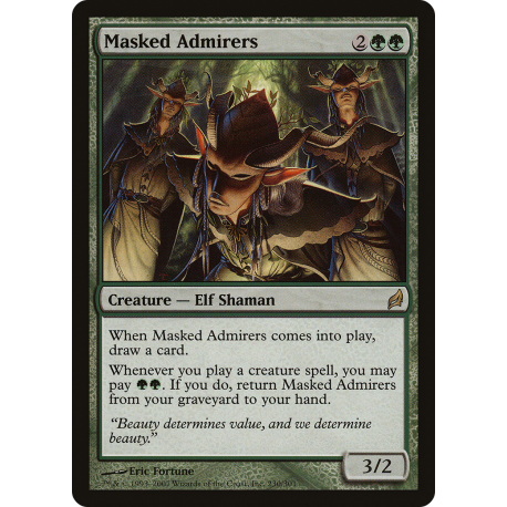 Masked Admirers - Foil