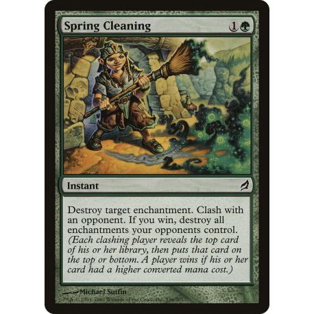 Spring Cleaning - Foil