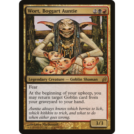 Wort, Boggart Auntie