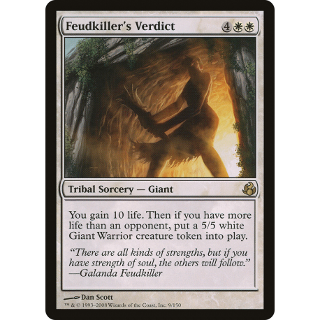 Feudkiller's Verdict - Foil