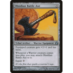 Obsidian Battle-Axe - Foil