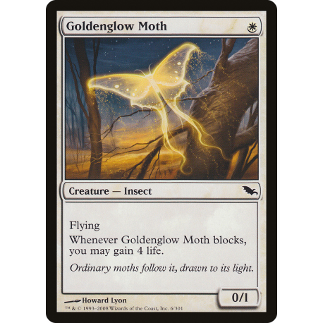 Goldenglow Moth - Foil
