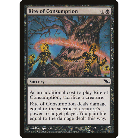 Rito di Consumo - Foil