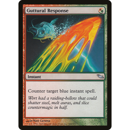 Guttural Response - Foil