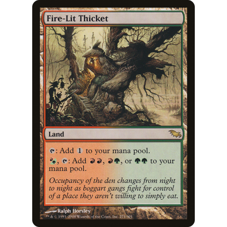 Fire-Lit Thicket