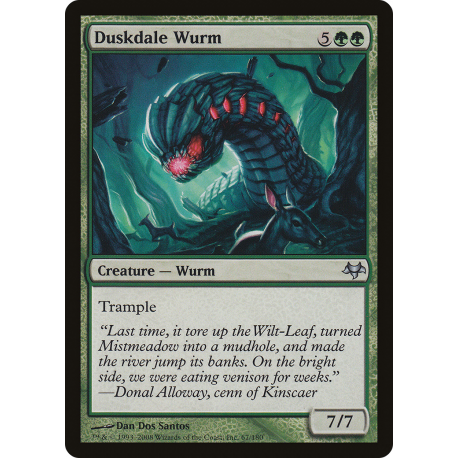 Düstertal-Wurm - Foil