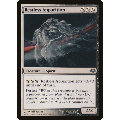 Apparition agitée - Foil