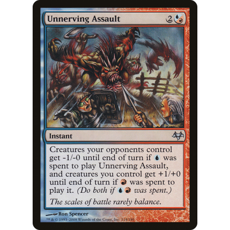 Unnerving Assault - Foil