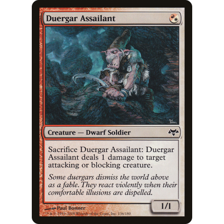 Duergar Assalitore - Foil