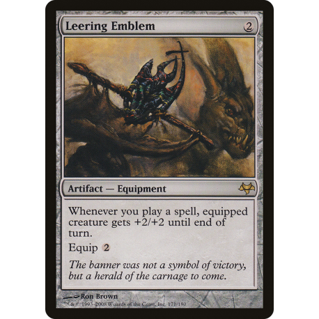 Leering Emblem - Foil