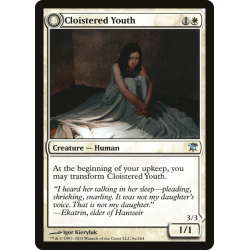 Cloistered Youth // Unholy Fiend - Foil