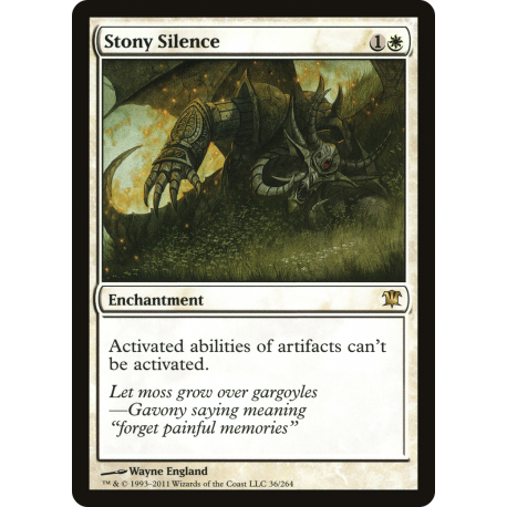 Silence de pierre - Foil