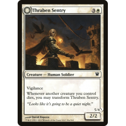 Thraben Sentry // Thraben Militia - Foil