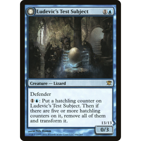 Ludevic's Test Subject // Ludevic's Abomination - Foil