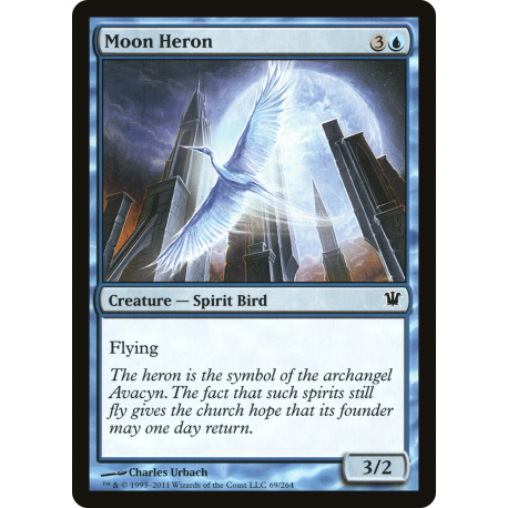 Moon Heron - Foil