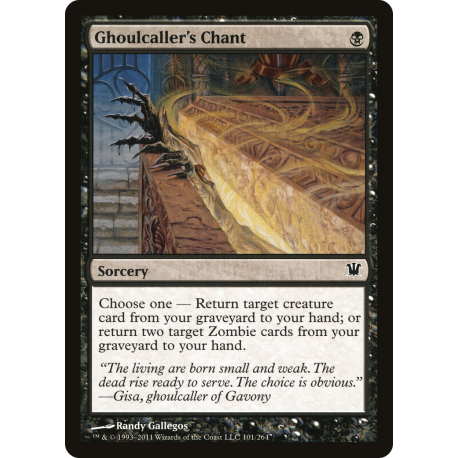 Ghoulcaller's Chant - Foil