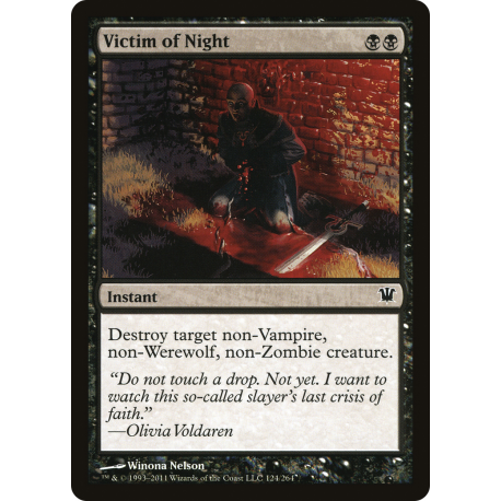 Victim of Night - Foil