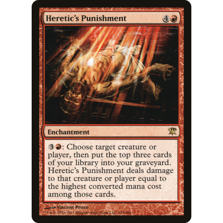 Punition de l'hérétique - Foil