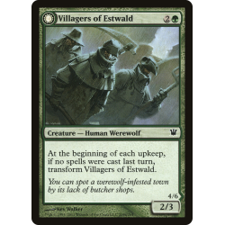 Villagers of Estwald // Howlpack of Estwald