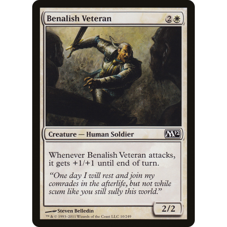 Benalish Veteran - Foil