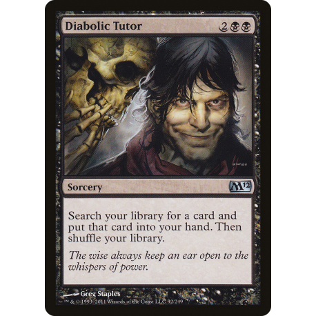 Tutore Diabolico - Foil