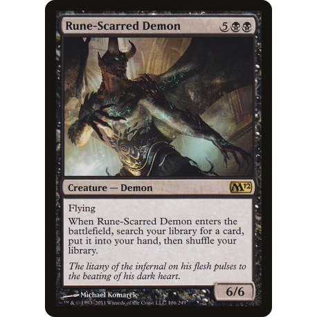 Demone delle Rune - Foil