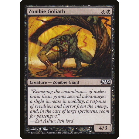 Golia Zombie - Foil