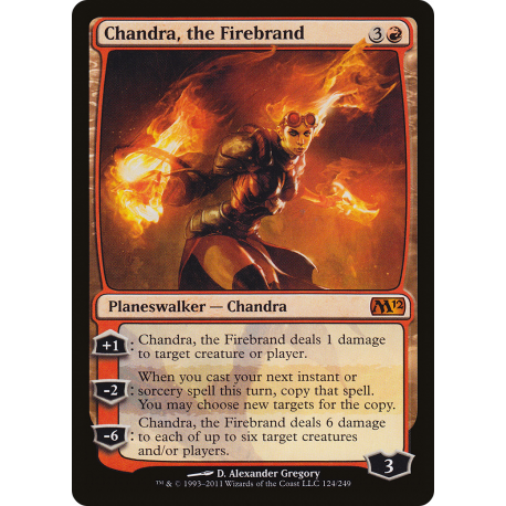 Chandra, il Tizzone Ardente - Foil