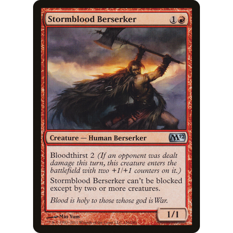 Berserker Sangue Tempestoso - Foil