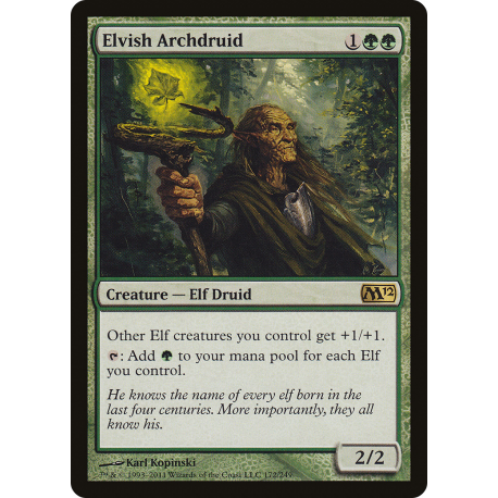 Arcidruido Elfico - Foil