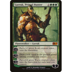 Garruk, Cacciatore Primitivo - Foil