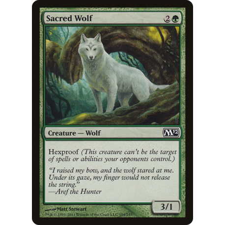 Loup sacré - Foil