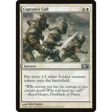 Captain's Call - Foil