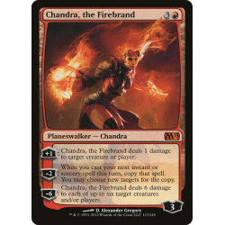 Chandra, il Tizzone Ardente - Foil