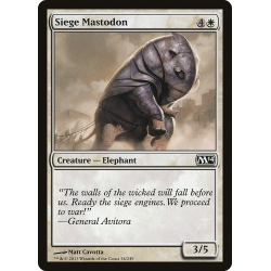 Mastodonte de siège - Foil