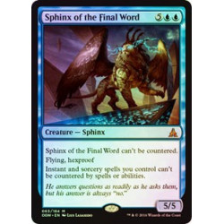 Sphinx of the Final Word - Foil