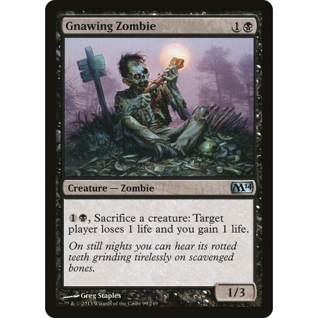 Zombie Rosicante - Foil