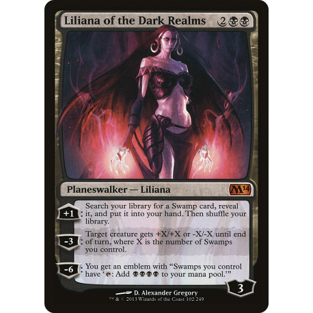 Liliana dei Reami Oscuri - Foil