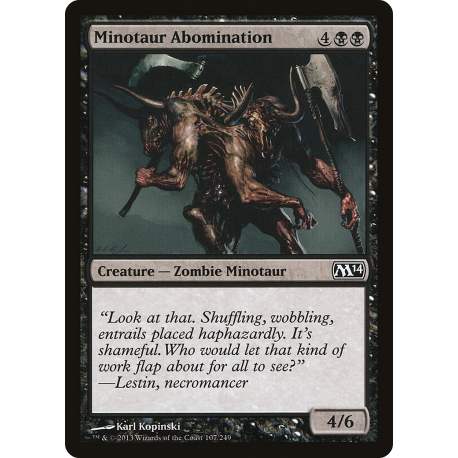 Abominio Minotauro - Foil