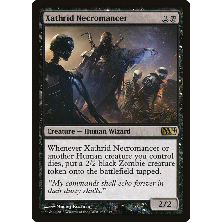 Necromante di Xathrid - Foil