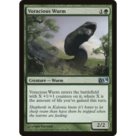 Wurm Insaziabile - Foil