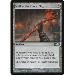 Staff of the Flame Magus - Foil