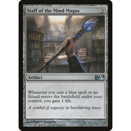 Bastone del Magus Mentale - Foil