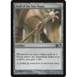 Staff of the Sun Magus - Foil